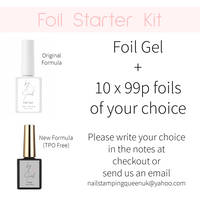 Foil Starter Kit - includes Foil Gel & 10 foils of your choice
