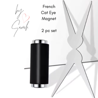 Cat Eye French V Magnet + Accessory - 2 pc set