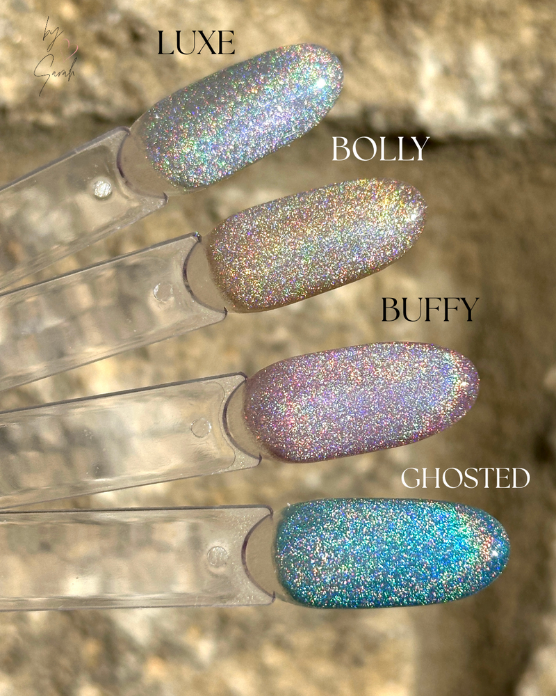 GHOSTED - Light Blue Holo Cat Eye