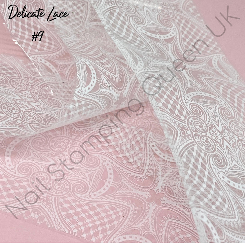 Bridal Delicate Lace Foil Collection