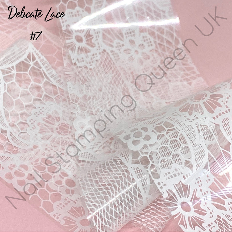 Bridal Delicate Lace Foil Collection