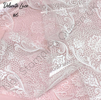 Bridal Delicate Lace Foil Collection