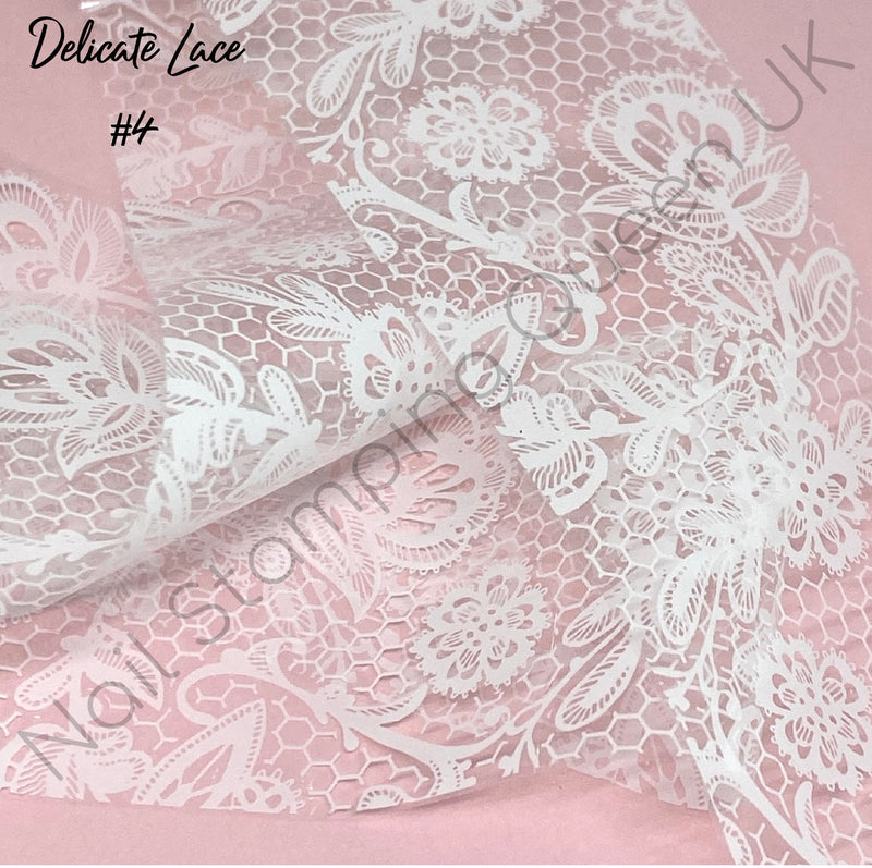 Bridal Delicate Lace Foil Collection