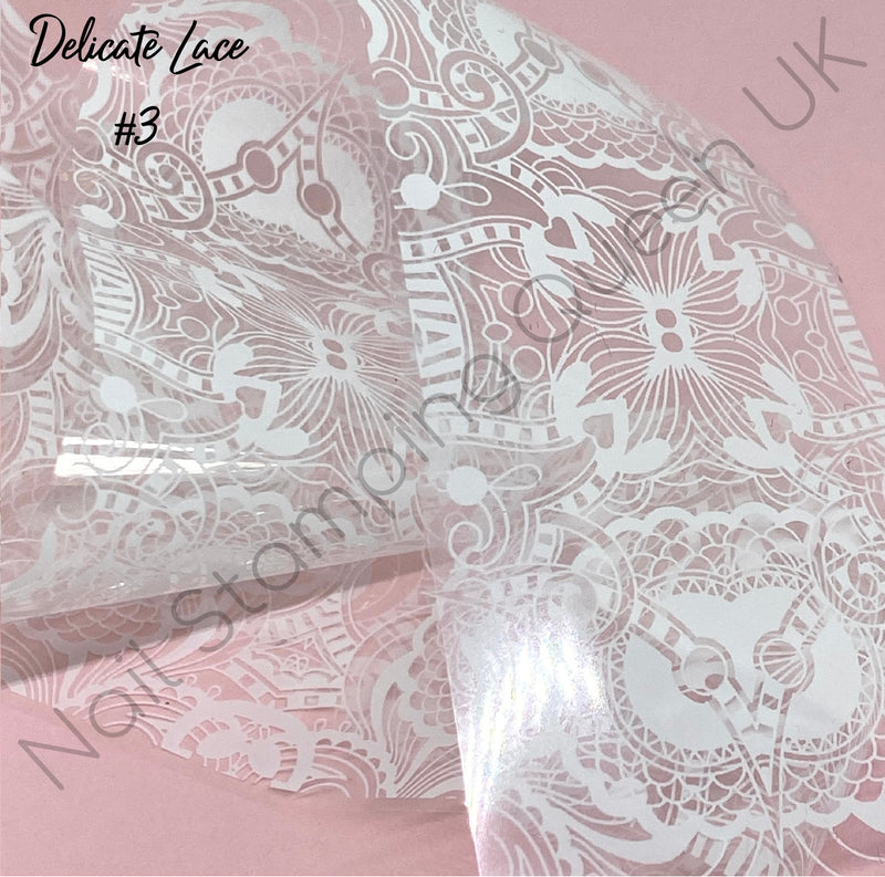 Bridal Delicate Lace Foil Collection