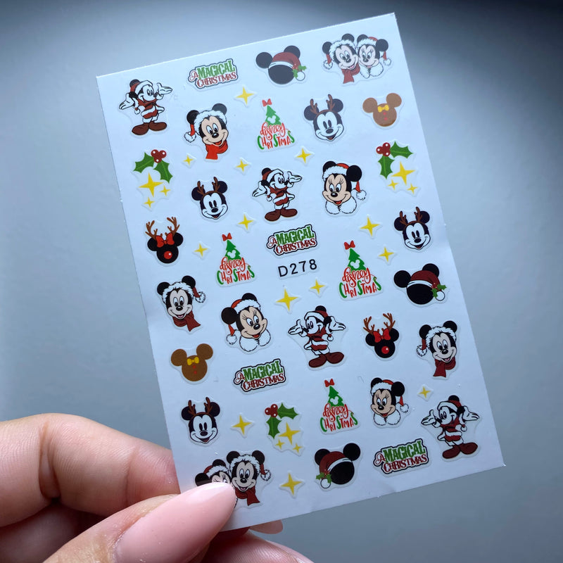 Mickeys Magical Christmas Stickers