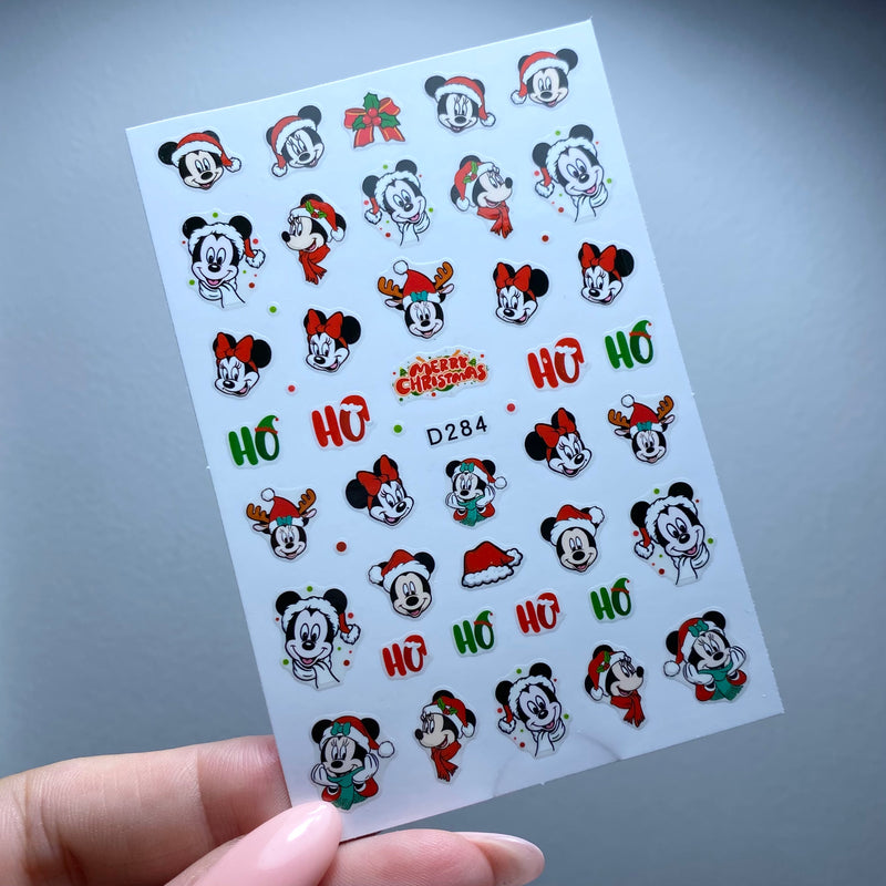 Mickeys Ho Ho Christmas Stickers