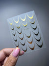 Metallic French Gradient Stickers
