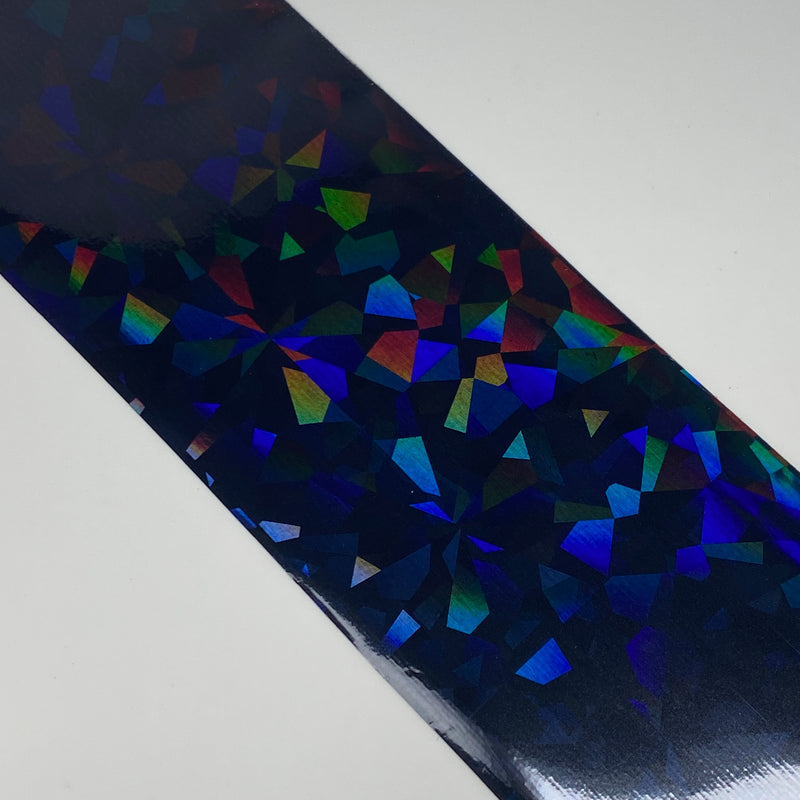 Black Holo Diamond Transfer Foil