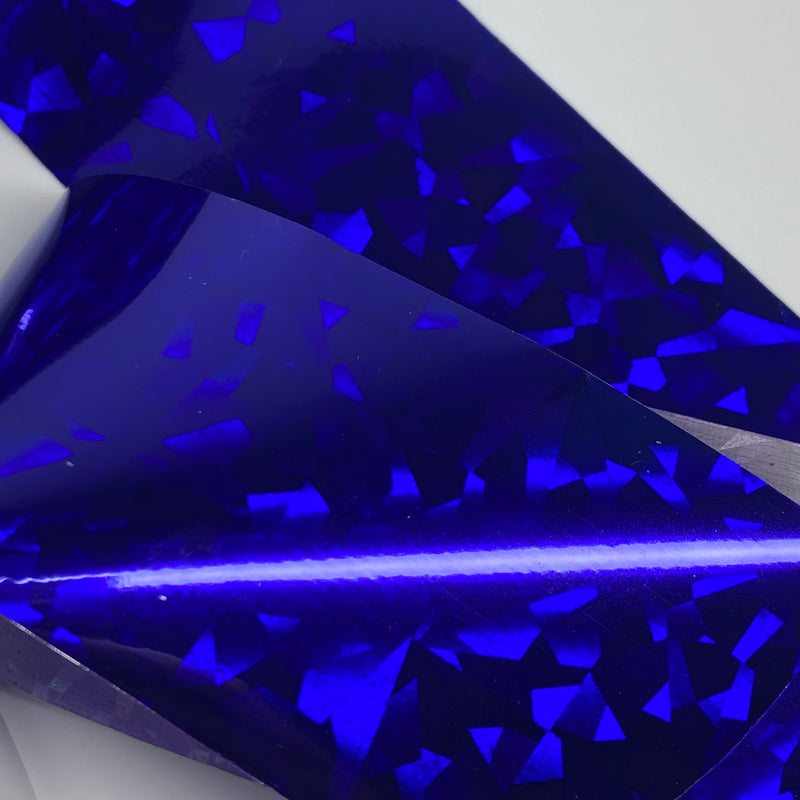 Electric Blue Diamond Transfer Foil