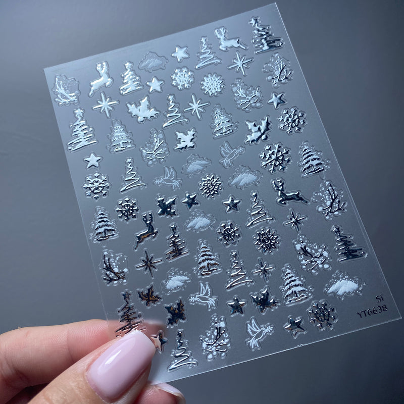 Winter Whisper Stickers - 2 colours