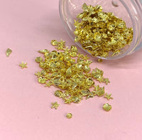 Beach Boho Embellishment mix (tiny size) Gold or Silver