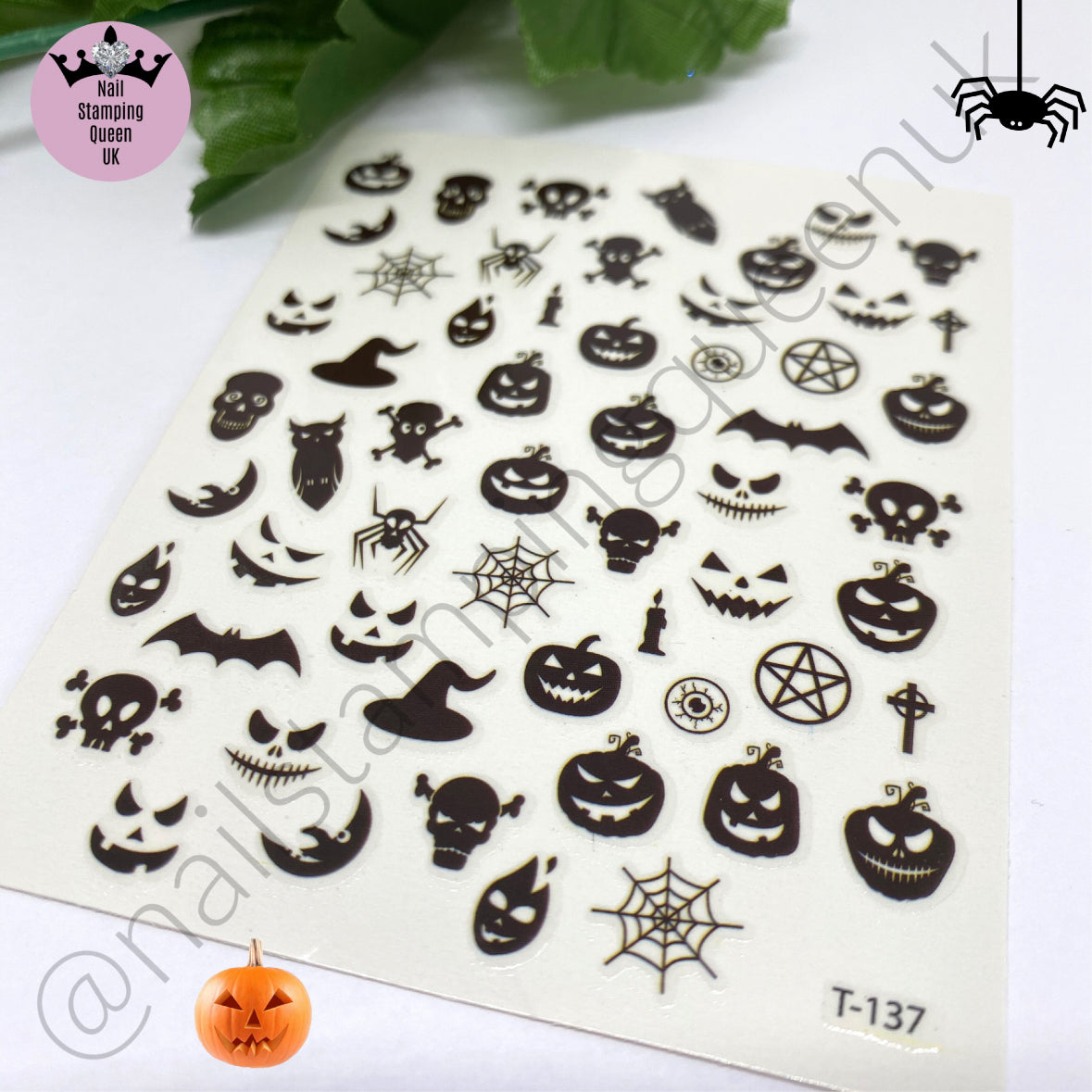 Halloween Stickers - Pumpkin Faces