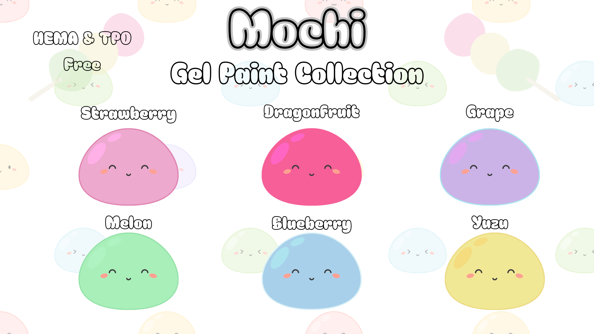 Blueberry - Blue Gel Paint (HEMA/TPO Free)