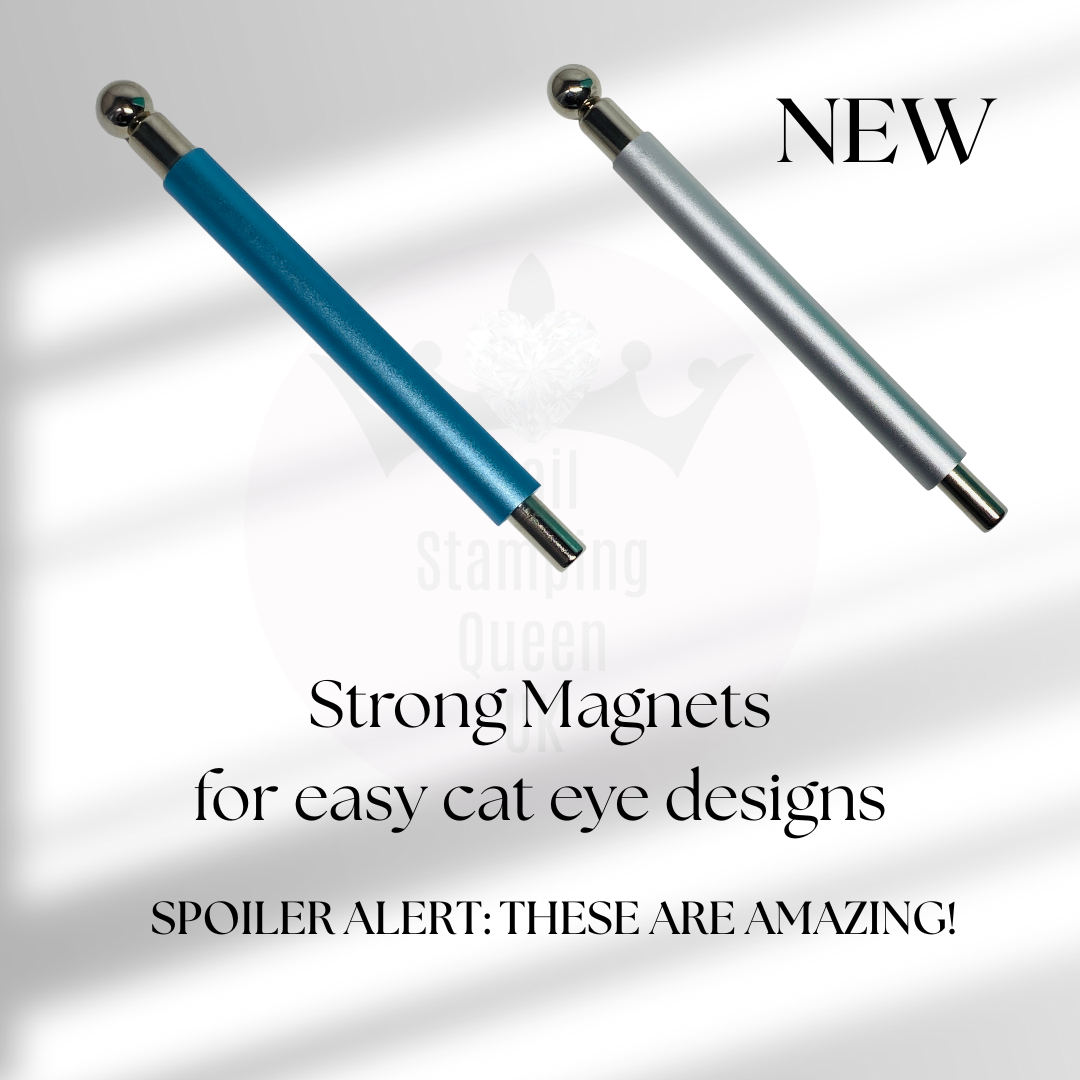 *NEW* Cat Eye Strong Cylinder + Ball Magnet - 4 colours – Nail Stamping ...