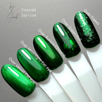*LTD EDITION* Jewel Top Coats - Ruby or Emerald
