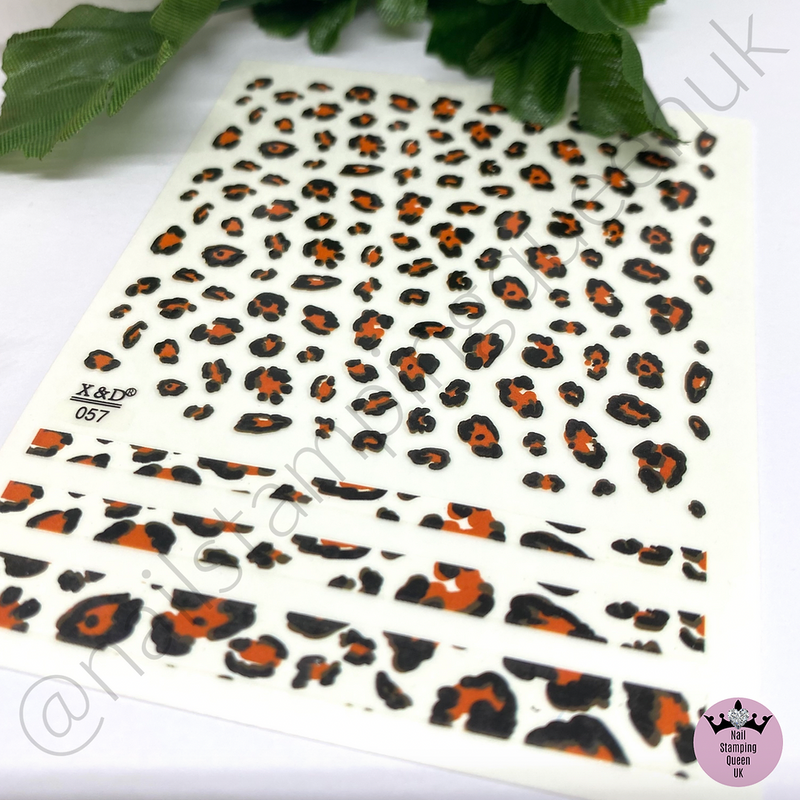 Animal Print Accent Stickers