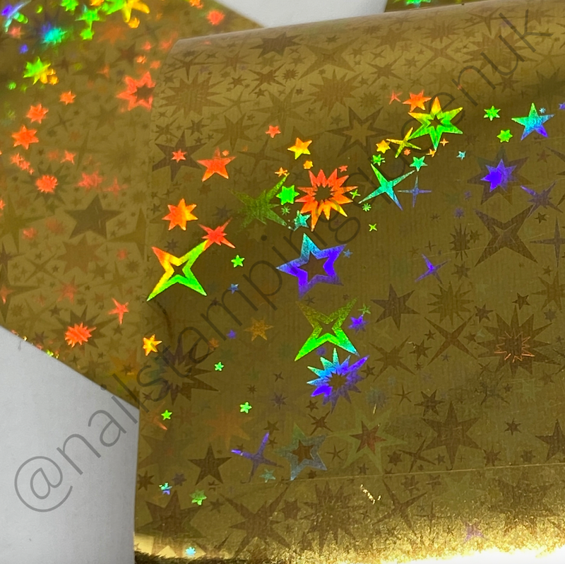 Starry Sky - Gold Transfer Foil