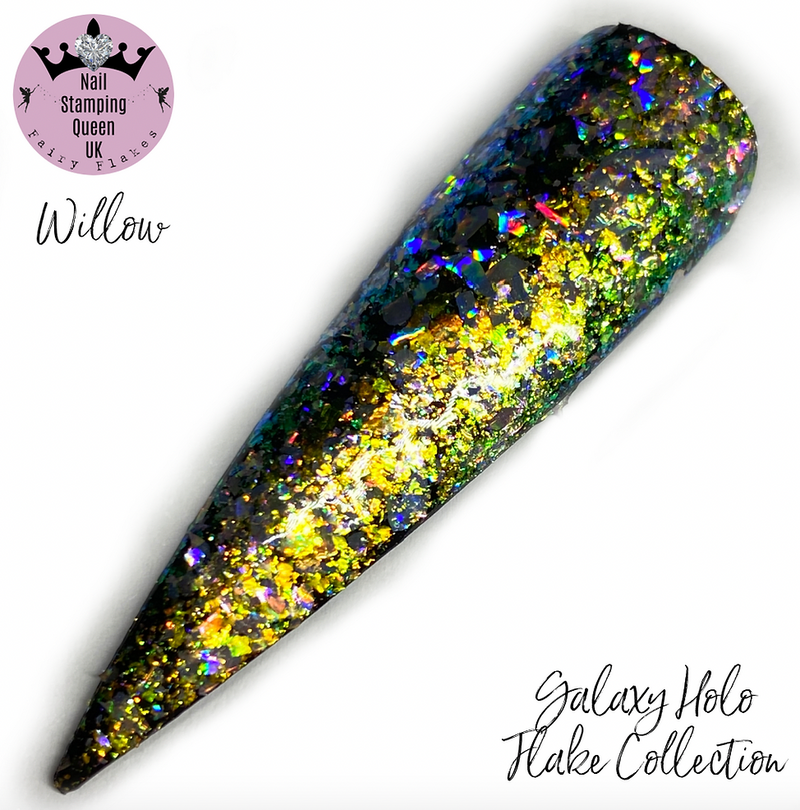Willow - Galaxy Holo Flakes
