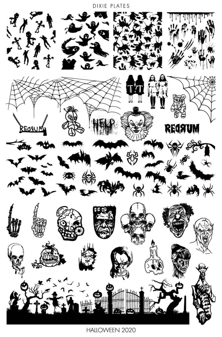 Dixie Plate Halloween 2020
