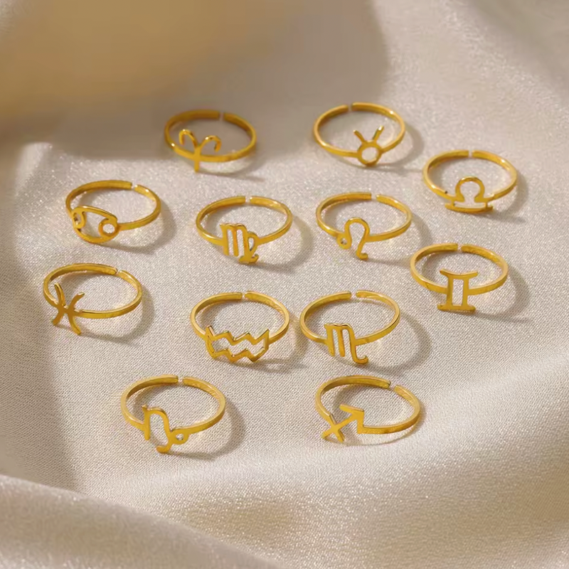 Zodiac Ring - 12 designs