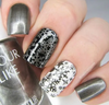 Chrome "Jet Black" Stamping Polish - Colour Alike