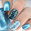 Chrome "Electric Blue" Stamping Polish - Colour Alike