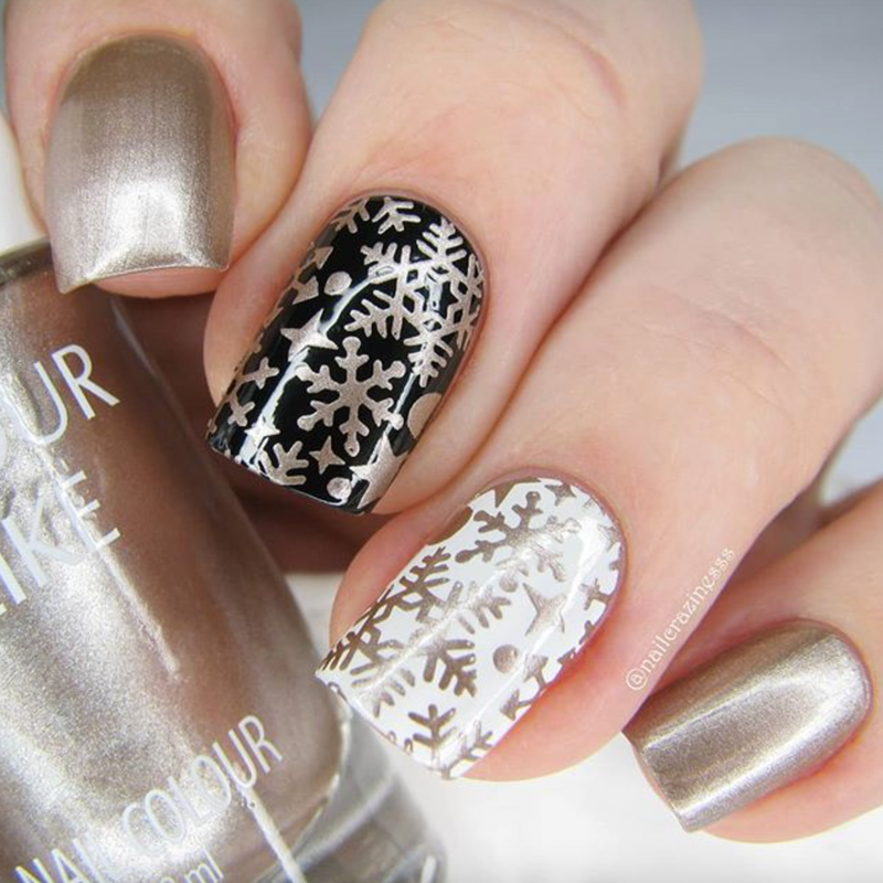 Chrome "Just Beige" Stamping Polish - Colour Alike
