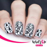 Whats Up Nails Eeks and Screams Stamping Plate