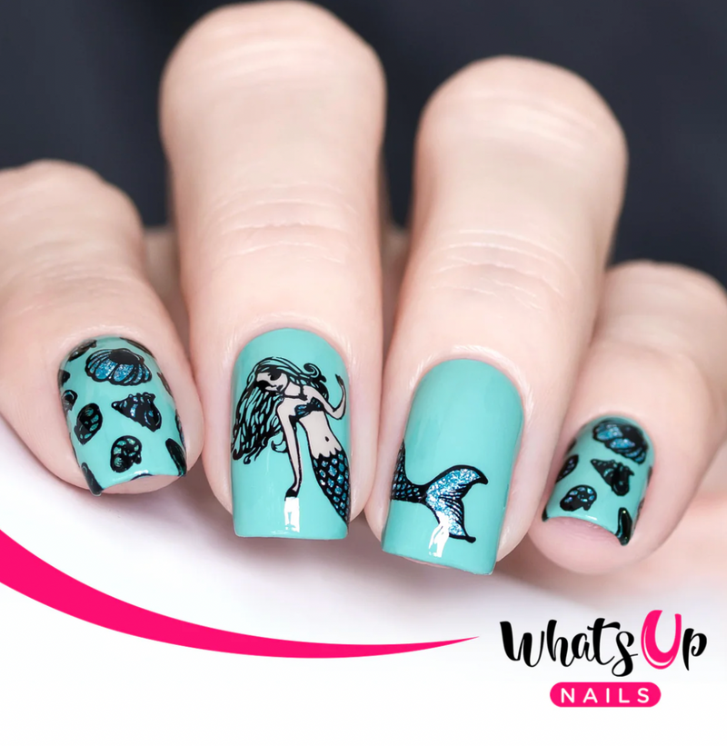 Whats Up Nails Lost at Sea Stamping Plate