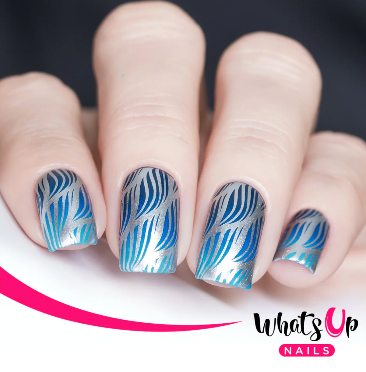 Whats Up Nails Lost at Sea Stamping Plate