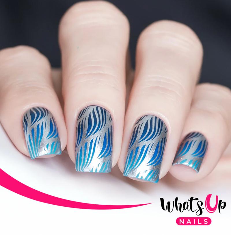 Whats Up Nails Lost at Sea Stamping Plate