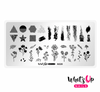 Whats Up Nails Floralize Your Texture Stamping Plate