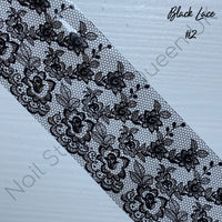 Black Lace Transfer Foil Collection