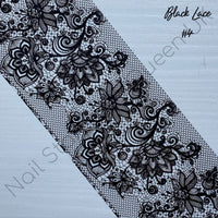 Black Lace Transfer Foil Collection