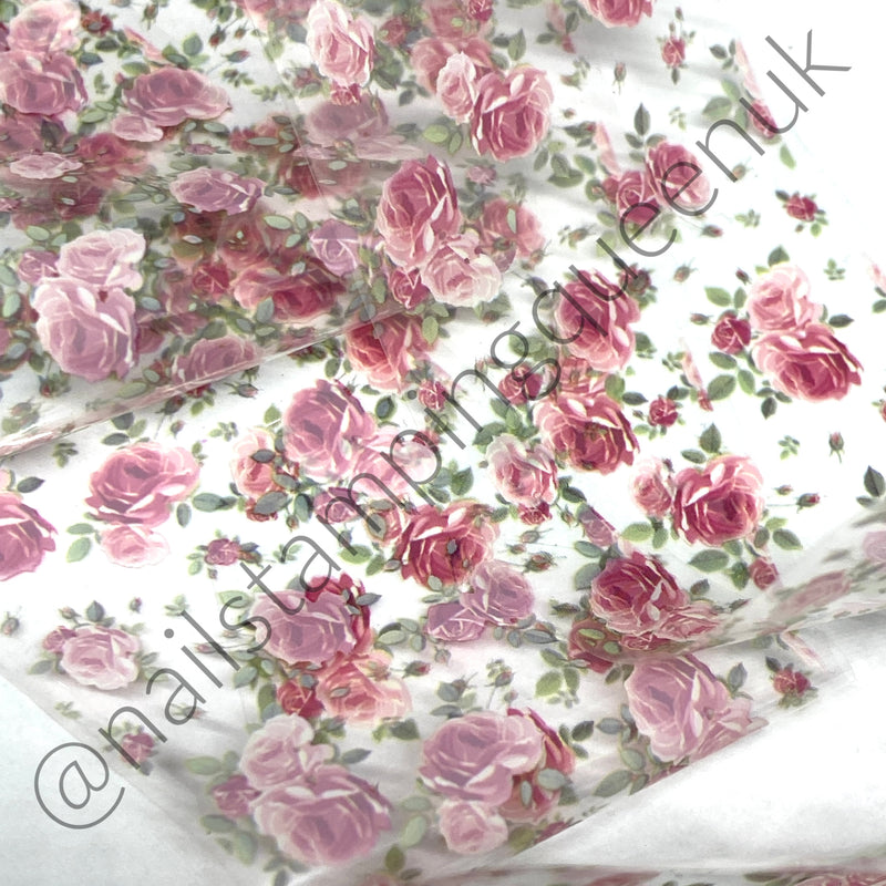 Damask Rose Transfer Foil